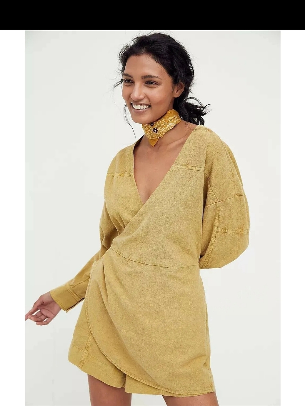 NWOT Free People Lia Wrap Romper Dress $128 MSRP sz 6